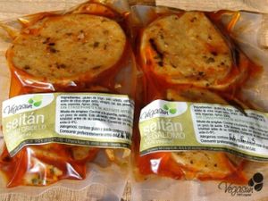 Seitan adobado at Vegasun in Toledo