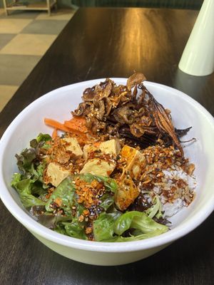 Poke bowl   at The Barn at The Hope Farm in Fairhope