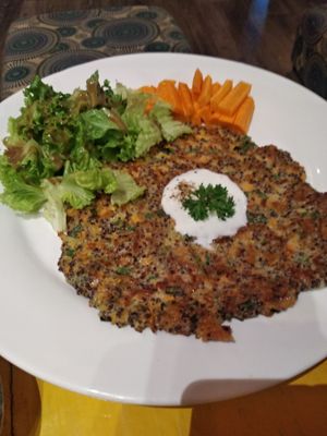 Quinoa cake at Prem Bistro and Cafe in Ho Chi Minh City