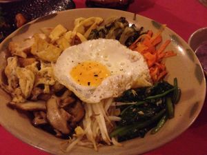 mixed fried rice at Prem Bistro and Cafe in Ho Chi Minh City