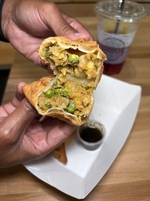 Samosa  at Tikka Shack Indian Grub in Oviedo