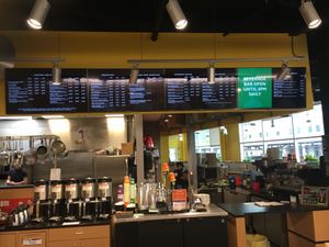 Cafe inside store at Monadnock Food Co-op in Keene