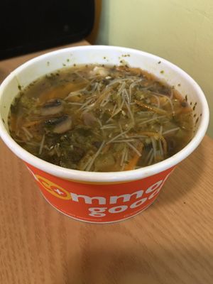 Vegan pho at Monadnock Food Co-op in Keene