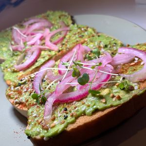 Avocado Toast w/ Vegan Bread at Matchacita in Kalamazoo