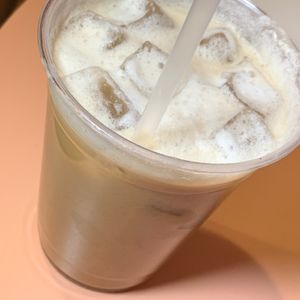 Gingerbread Horchata: Coconut Rice Milk w/ Gingerbread Syrup & Cinnamon at Matchacita in Kalamazoo