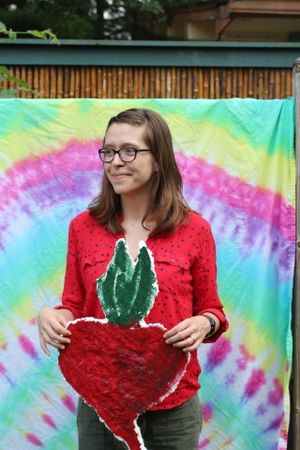 BloomingVeg Photo Booth at BloomingVEG in Bloomington