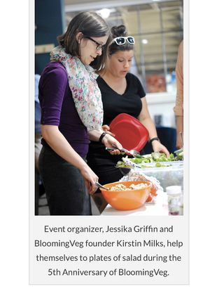 Potluck Time! at BloomingVEG in Bloomington