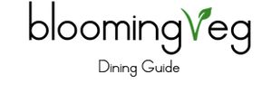 Offers a helpful dining guide! at BloomingVEG in Bloomington
