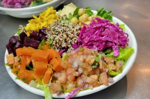 100% Vegan, vegetarian bowl at CASSA Kitchen & Catering in Rocky River
