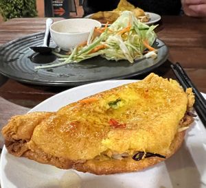 Banh Xeo at Mr Saigon in Broome