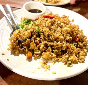 Viet-style fried rice at Mr Saigon in Broome