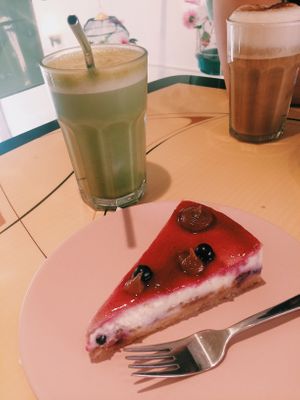 Still one of the best place in Strasbourg for a vegan cheesecake! at What The Cake in Strasbourg