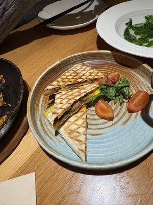 Indian pancakes  at Qing Chun by Perma - 慶春樸門 in Hangzhou