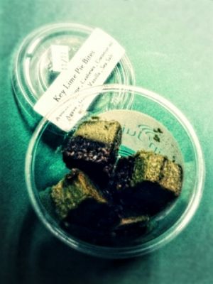 KEY LIME PIE BITES dessert @ RAWkin' Juice. at Rawkin Juice in Burbank