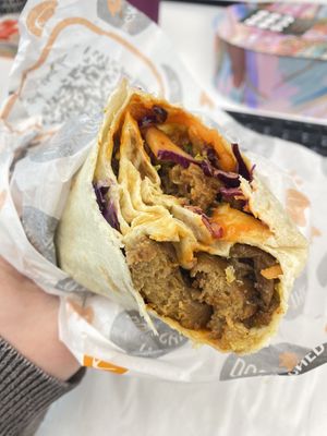 The Vegan-amese "Duck" wrap  at The Duck Shed - Food Stall in London