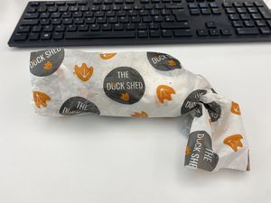 The Vegan-amese "Duck" wrap  at The Duck Shed - Food Stall in London