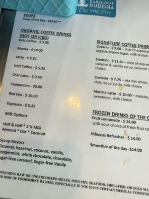 Almond Oat Coconut!  at STT - Barefoot Buddha on the Fly   in St Thomas