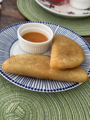 Empanadas   at Chévere in Siargao