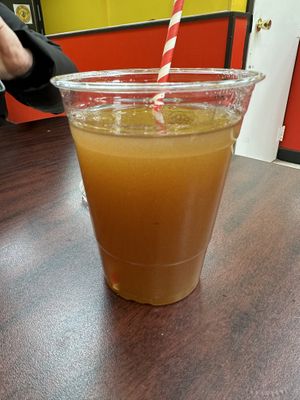 Tamarind drink  at Vital-Life Vegan in Toronto