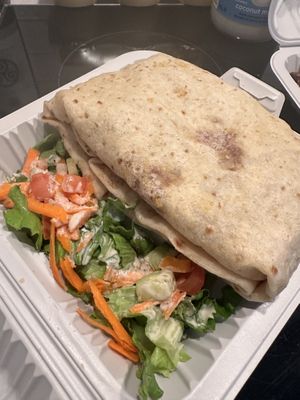 Roti   at Vital-Life Vegan in Toronto