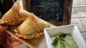  at Radhika food bar in Givat Ada