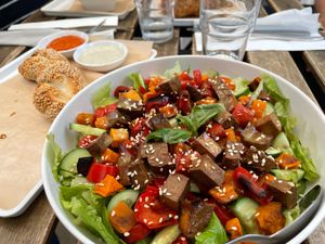  at Radhika food bar in Givat Ada