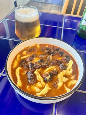 Jókai bean soup  at FatCat Delikatessen in Bratislava