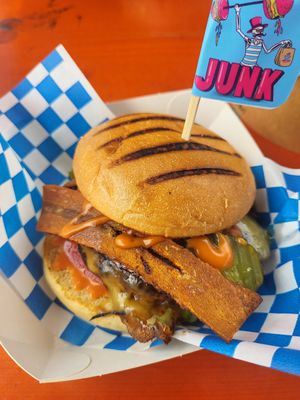 Smash burger at JUNK SOUL York in York