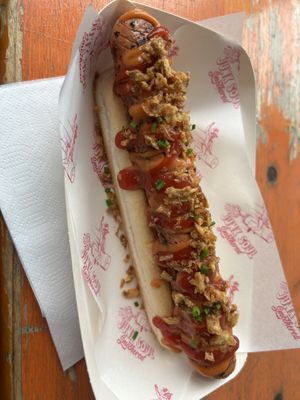 Jumbo not dog - tasty   at JUNK SOUL York in York