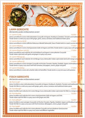  at Welcome India in Wittlich