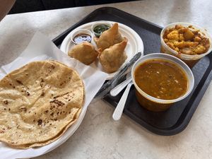 The Aloo Ghohi is superior!  at Daana Paani  in Mifflinville