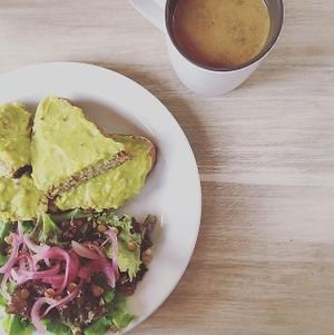 Avocado Toast at Buddha's Garden in San Juan Del Sur