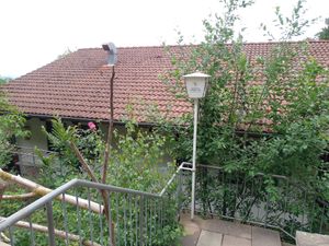 Die Wanderhütte von oben at Wanderhütte Waldschenke Ludwigsbrunnen in Neustadt