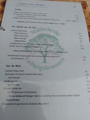 Karte at Wanderhütte Waldschenke Ludwigsbrunnen in Neustadt