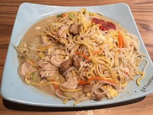 Fried Hokkien Mee at Eight Immortals Vegetarian 八仙素食园 - Admiralty Place in North Singapore