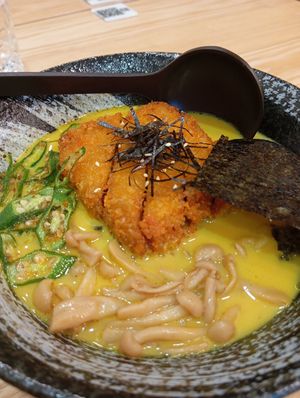 Curry ramen at ikinokoru - Plant-based Japanese Cuisine in Batam