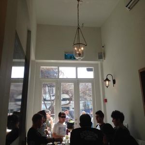 Cafe Louise - Rothschild Interior at Cafe Louise - Rothschild in Tel Aviv