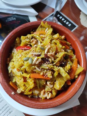 Cuscús con verduras at Bar Casa Paca in Sevilla