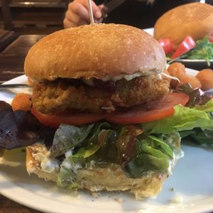 Waltz burger at Junk Food Cafe in Brno