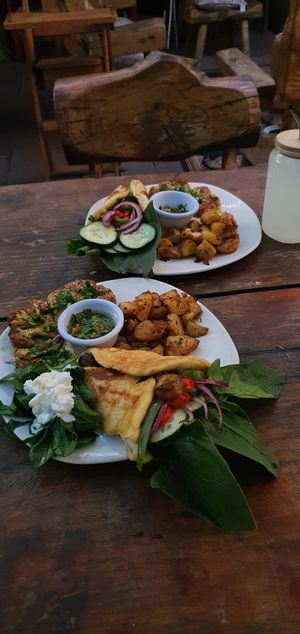 Pita Árabe vegana at Ganesha Restaurante Vegetariano in Cuautla