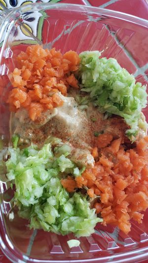 Potato Salad at New Earth Health Cafe in Grover Beach