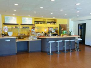 Inside at New Earth Health Cafe in Grover Beach