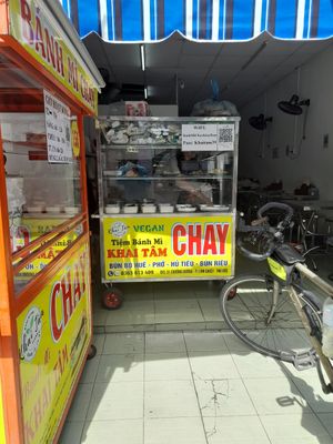 Inside at Bánh mì chay Khai Tâm in Ho Chi Minh City
