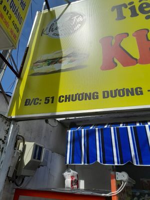 Address at Bánh mì chay Khai Tâm in Ho Chi Minh City