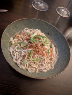 Truffle ramen at Taisteal in Edinburgh