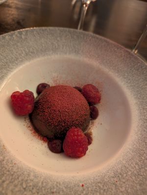 Chocolate dome at Taisteal in Edinburgh