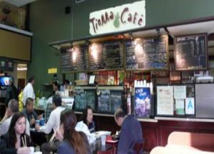 interior at Tierra Cafe in Los Angeles
