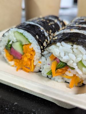 Kimbap at Kimchi Nom Nom in Dubai