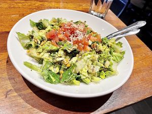 $24 tea leaf salad with tax and tip. 😱 it was just OK    at Burma Superstar in San Francisco