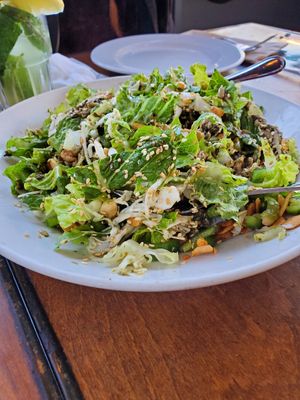 Tea leaf salad at Burma Superstar in San Francisco